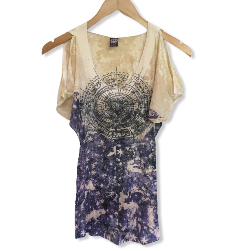 Free People cold shoulder top